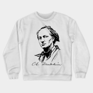 Charles Baudelaire Crewneck Sweatshirt